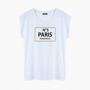 Camiseta Nº 5 PARIS relaxed fit mujer