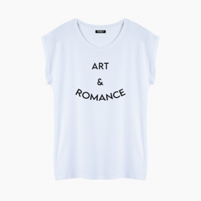 Camiseta ART & ROMANCE relaxed fit mujer