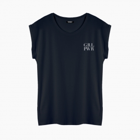Camiseta GRL PWR relaxed fit mujer