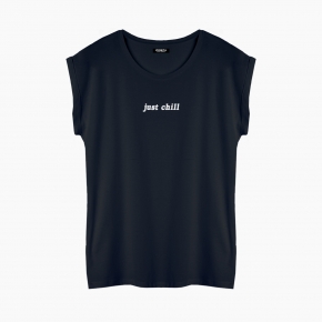 JUST CHILL T-Shirt relaxed fit woman