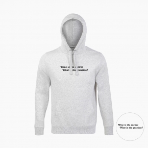 WINE IS THE ANSWER unisex Hoodie