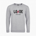 LOVE ROCK MUSIC unisex Sweatshirt
