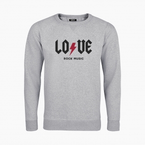 LOVE ROCK MUSIC unisex Sweatshirt