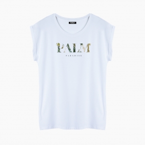 Camiseta PALM relaxed fit mujer
