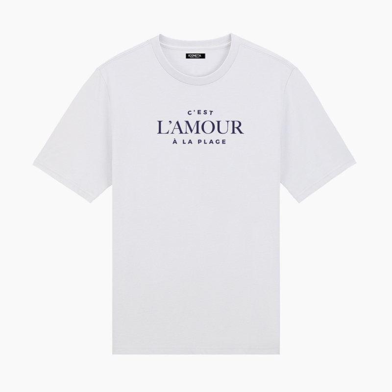 L'AMOUR relaxed fit unisex T-shirt
