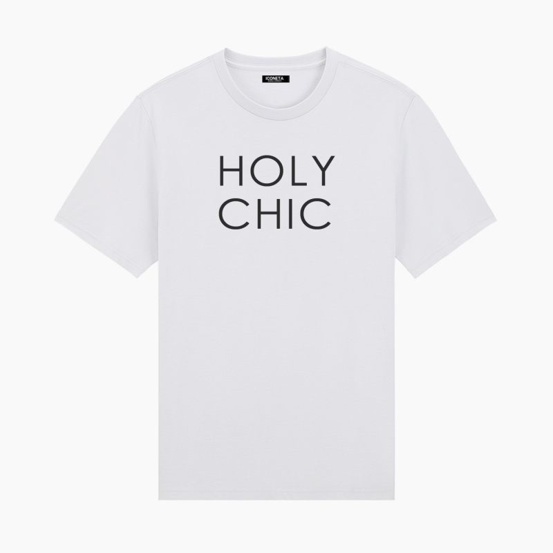 ICONETA | Camiseta HOLY CHIC mujer