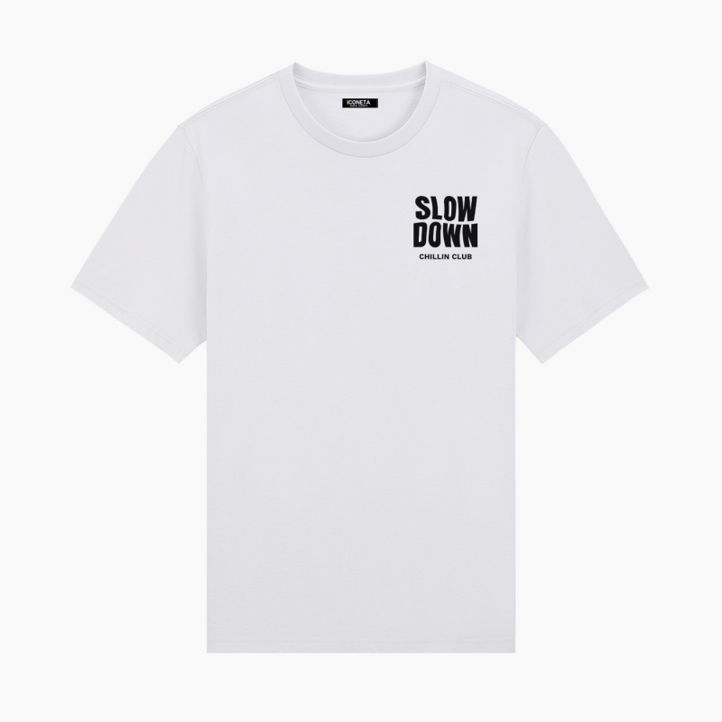 Camiseta SLOW DOWN unisex