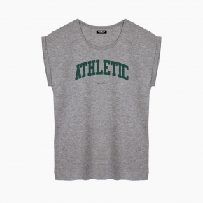 GREEN ATHLETIC T-Shirt relaxed fit woman