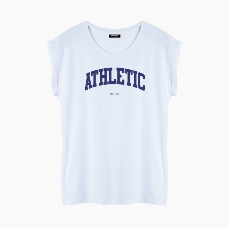 Camiseta BLUE ATHLETIC relaxed fit mujer