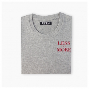 RED LESS IS MORE unisex T-Shirt